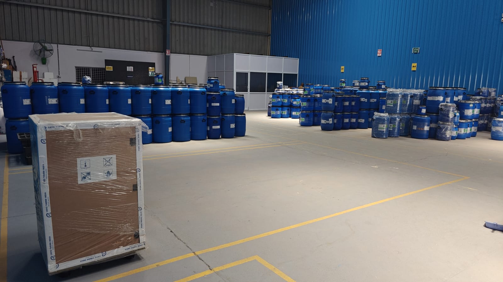 Hermes Hyderabad warehouse facility view 2