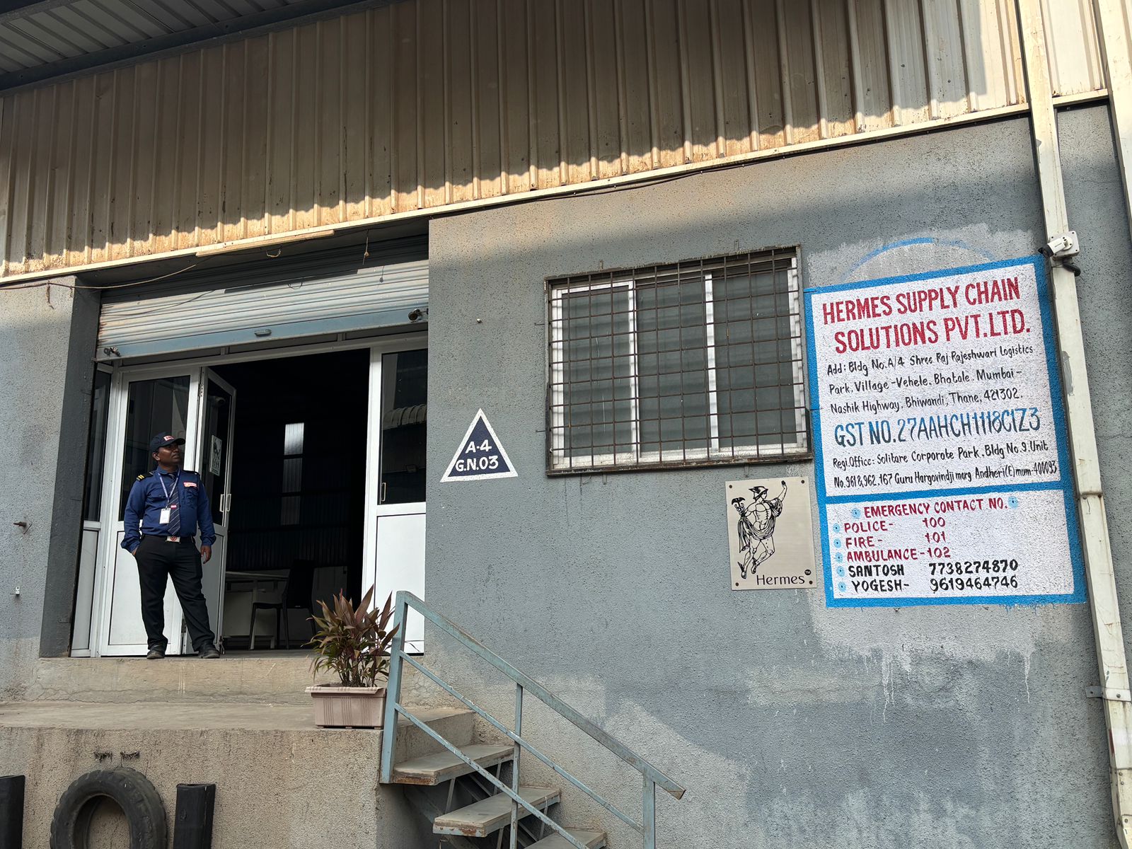 Hermes Mankoli warehouse facility view 3